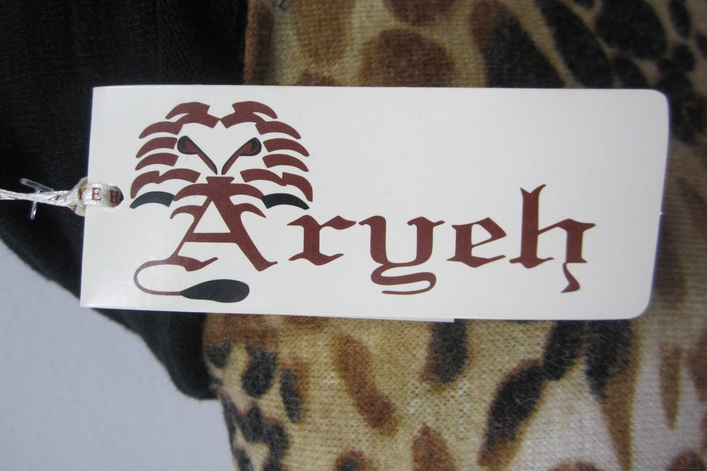 *NWT* ARYEH  SEXY CUTE Cowl Neck Tiger Print Sweater  Stretch Dress Sz Small