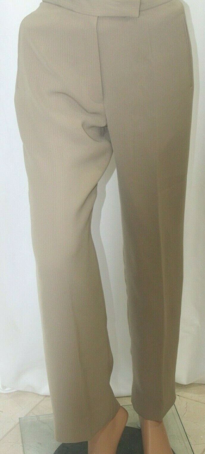 *NWT*  $179.00  Kasper Women's 2 Piece Tan Pant Suit Size 2P