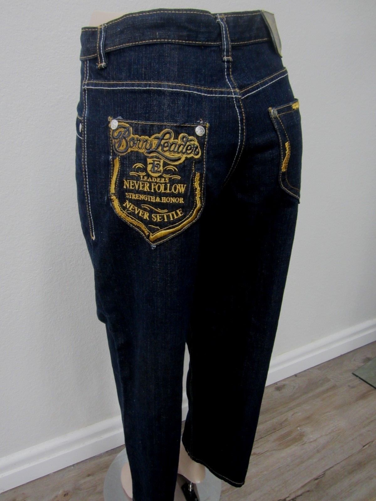 NWOT Evolution In Design Women's Dark Denim  Blue Jeans Size 20  x  28L