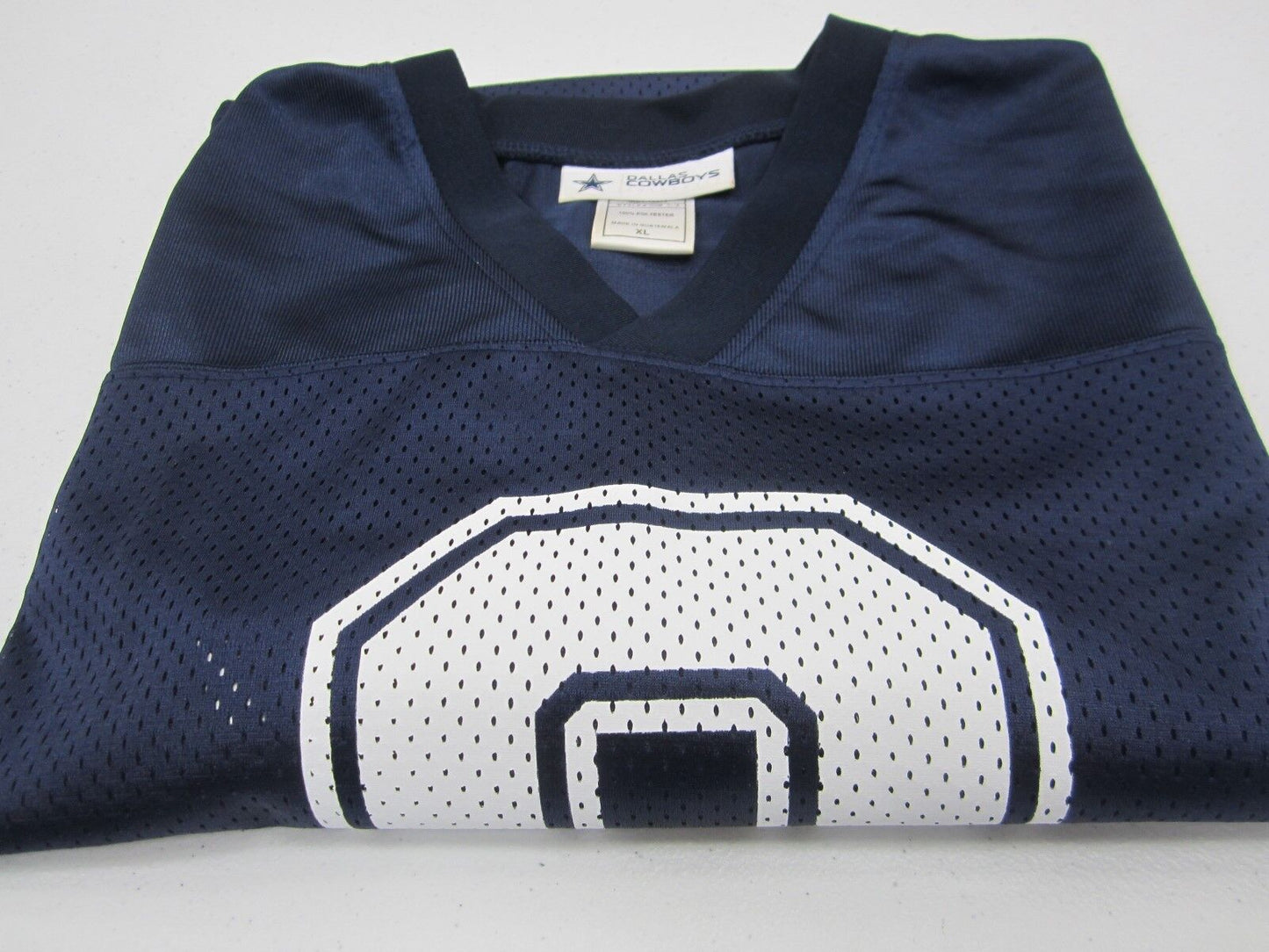 NEW NWOT DALLAS COWBOYS TONY ROMO NFL FOOTBALL JERSEY XL BLUE WHITE AUTHENTIC