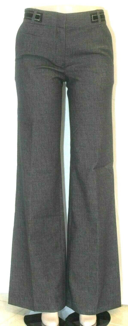 *NEW* BCBG Maxazria Womens Camilla  Slim Flare Dress Pants  Wool Stretch W31xL34