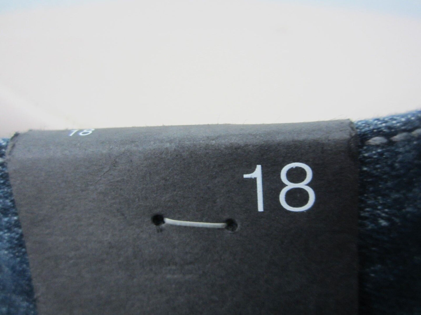 NWT Lane Bryant Stretch Denim Skinny Dark Blue Jean Bling Pockets Size 18 X 30