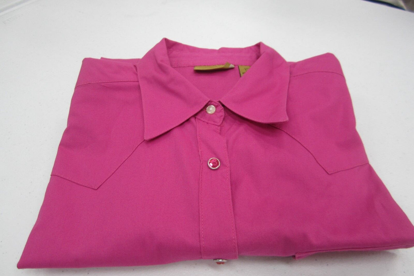 Wrangler Womens Snap Button Top Size Medium