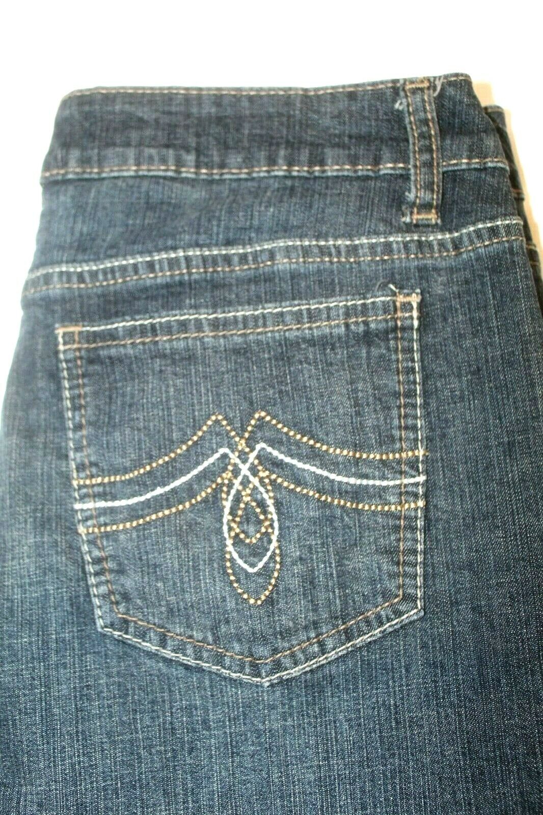 *MINT* Women's "SO" Dark Blue Denim Straight  Cut Jeans Size 5 / W28 x L32