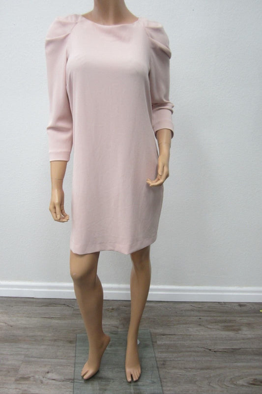 *NWT* ZARA WOMAN - ELEGANT & CLASSY - Solid Dress With 3/4 Sleeves Sz M