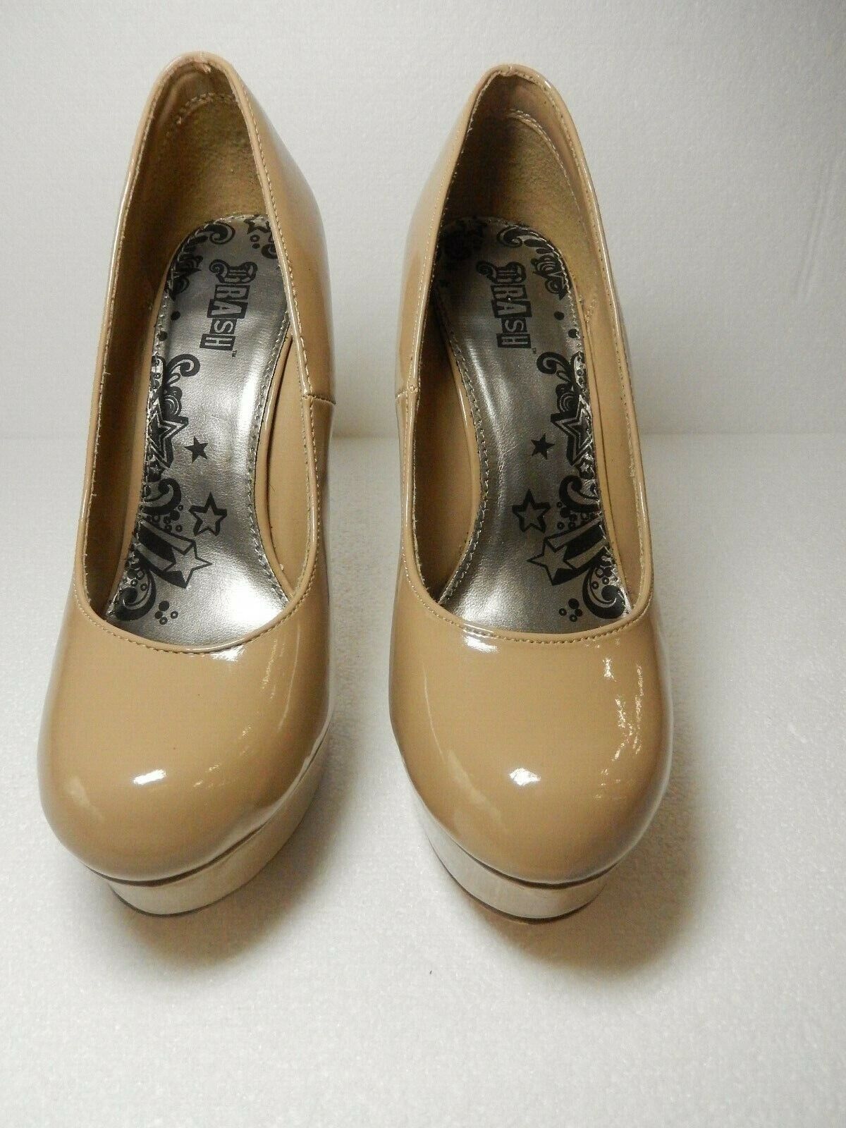 *NEW* Brash Heels Patent Leather Platform  Size 7 with 5-1/4" Stiletto Heels