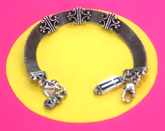 RETIRED Brighton Silver Mesh Bracelet