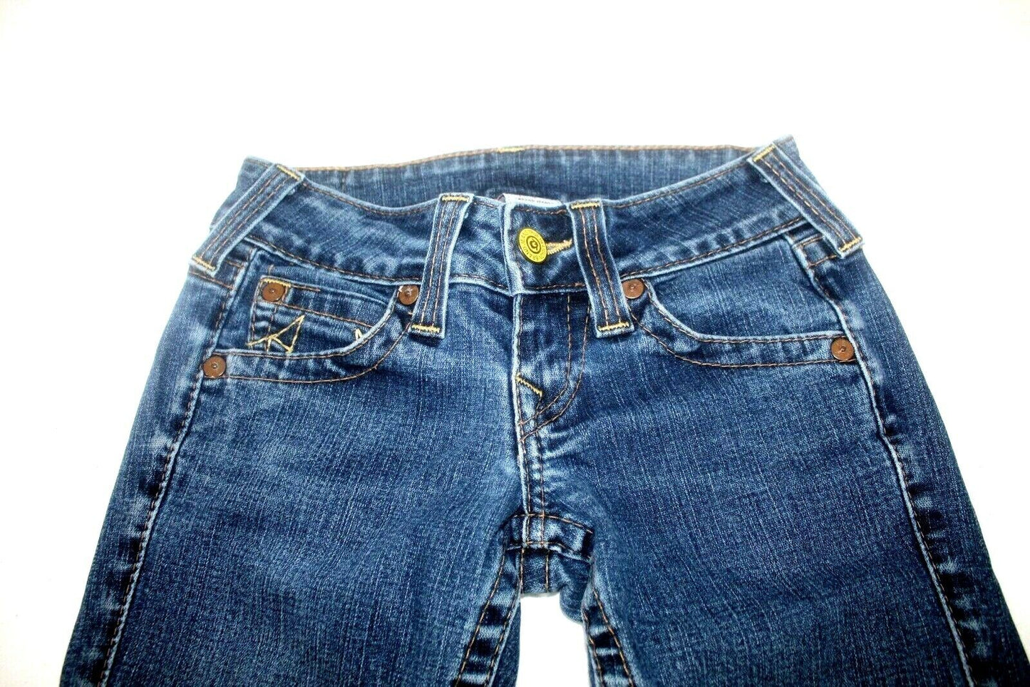 True Religion Horseshoe Women’s Straight Leg Jeans Rn112790 Size 25 (W27 x L32)