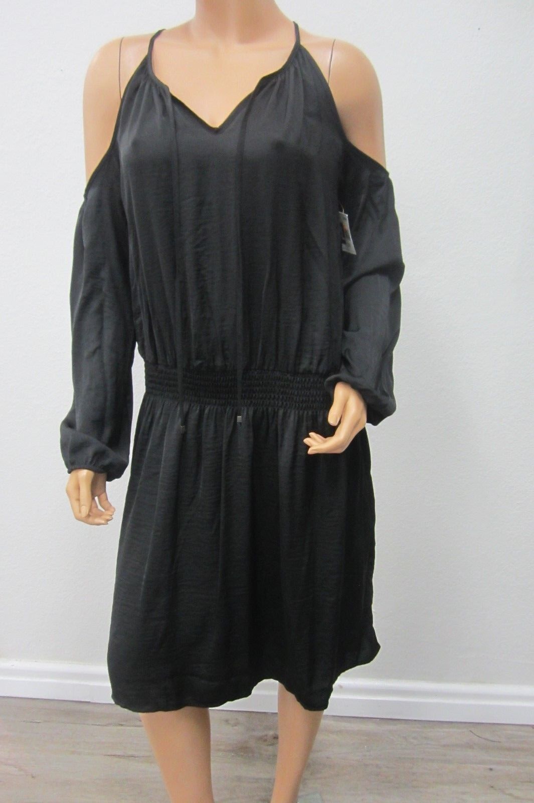 *NWT*  Mossimo SUPER CUTE Black Open Shoulder Dress Size Medium