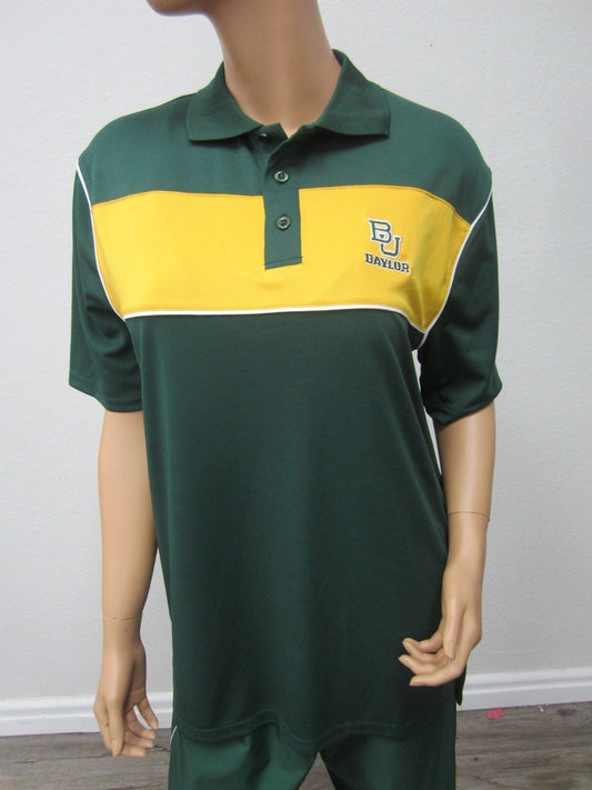 NEW Baylor University Unisex Large Logo Polo Shirt NWT Stadium Athletics Size M