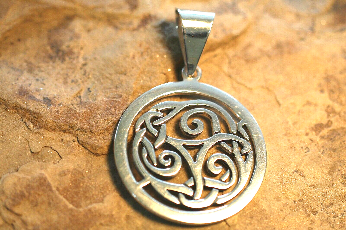 *RETIRED*  SILPADA Sterling Silver Celtic Knot Large Pendant