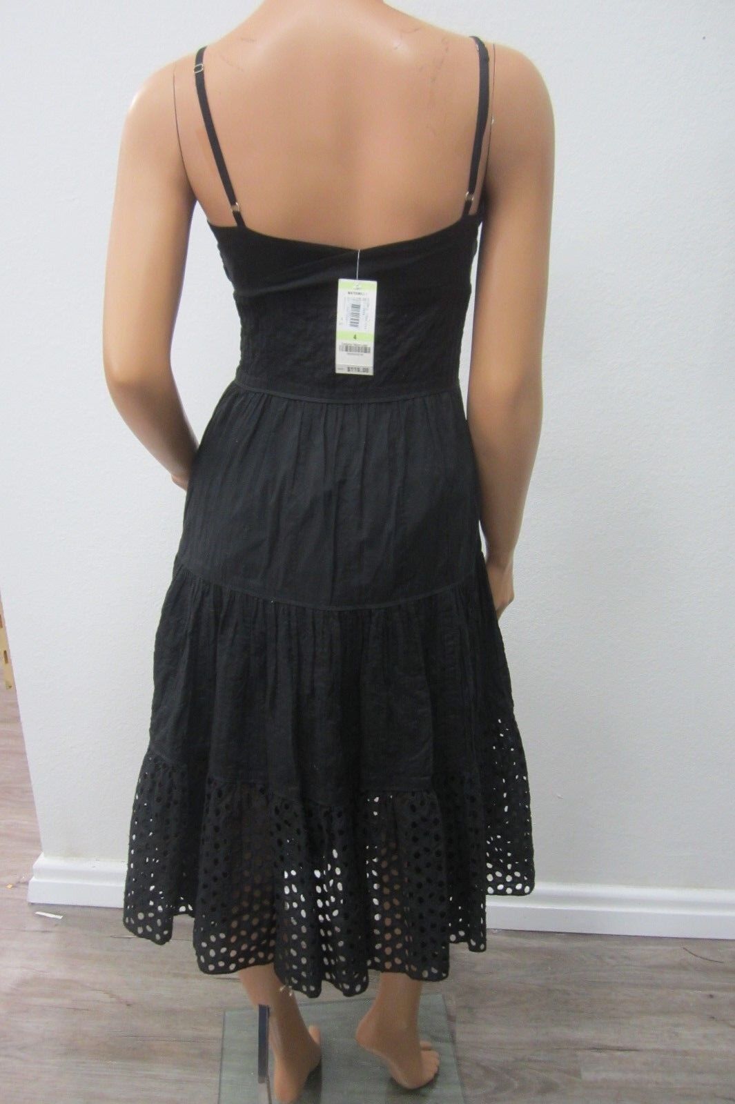 *NWT* $119.00   I.N.C. Black Watermill Dress Size 4