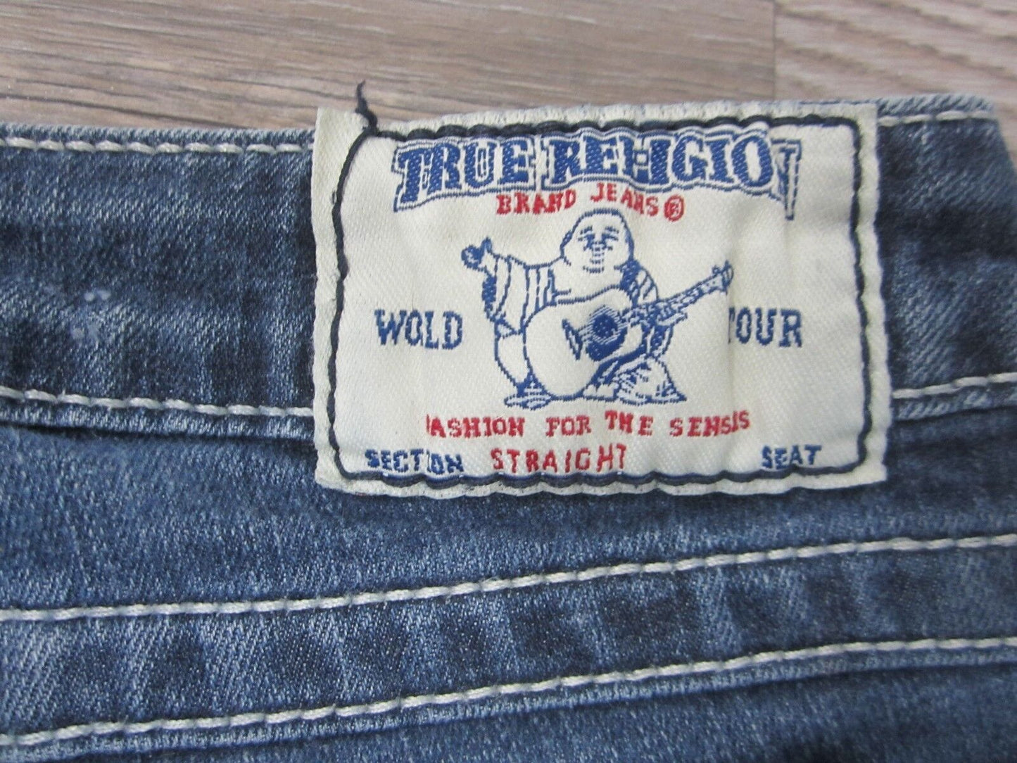 AUTHENTIC True Religion Skinny Size 24X32 Medium Dark Ladies Jeans WLFP