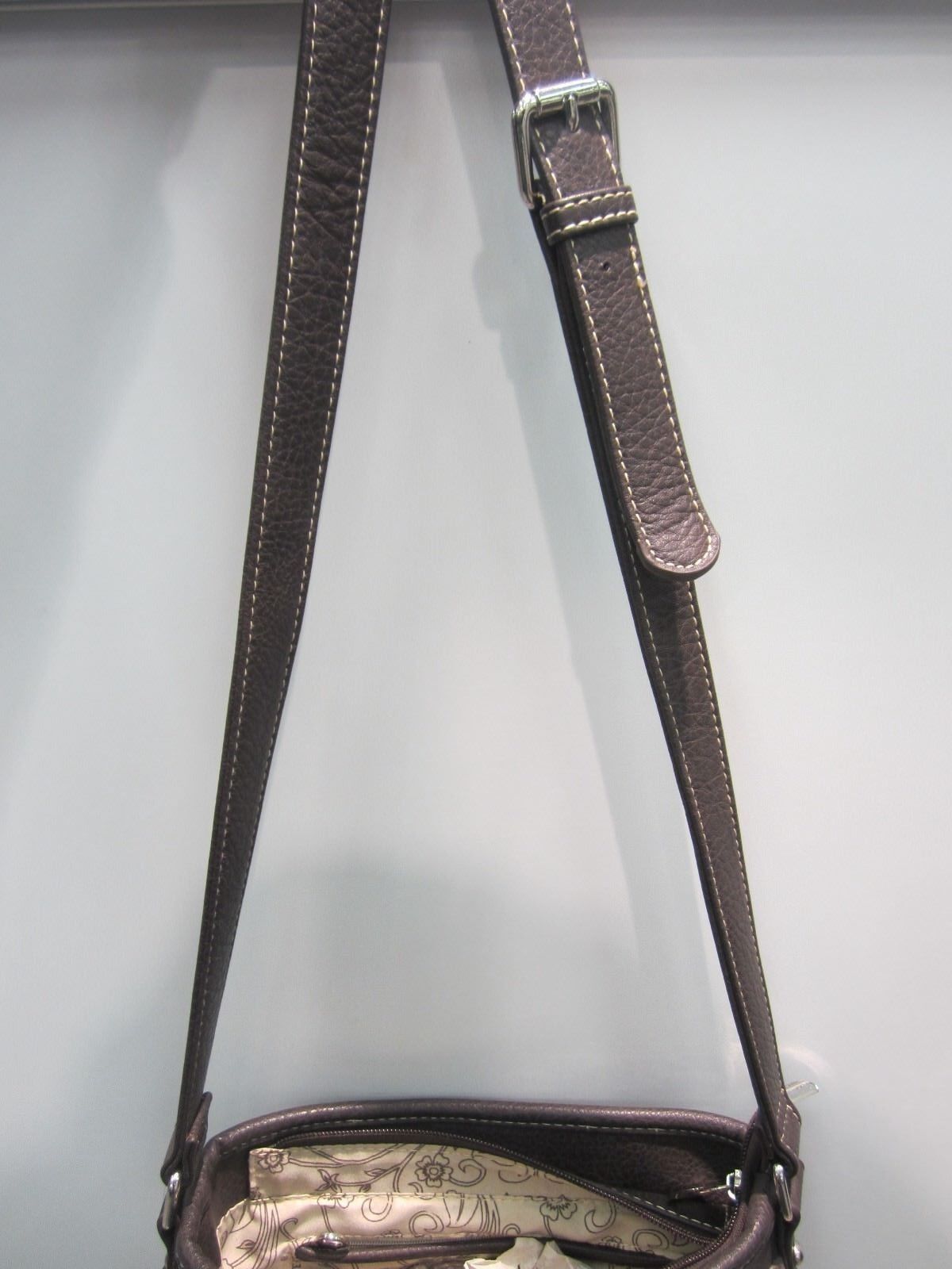 NWOT Montana West  Long Fringe Hobo w/ Studded Accents- Brown