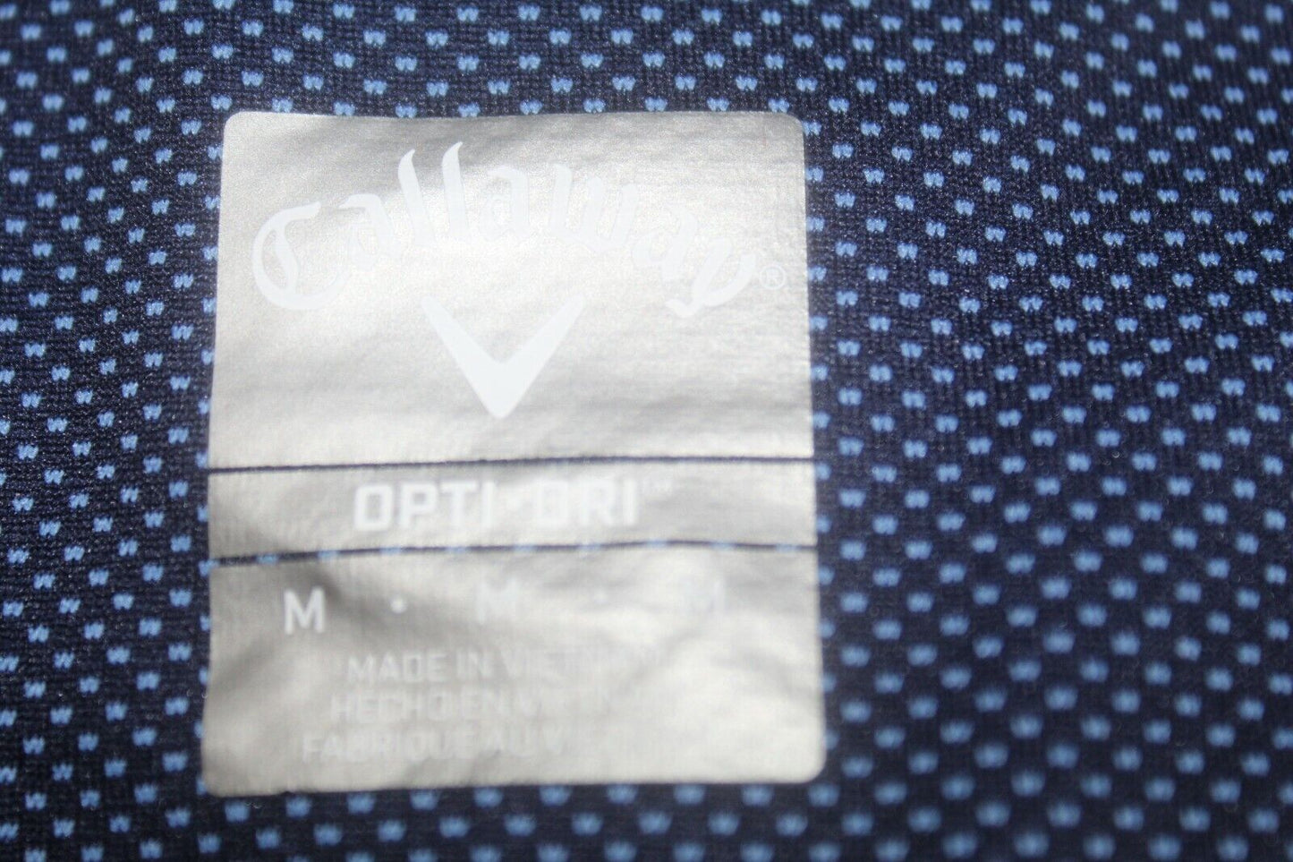 *NWT* $65. Callaway Opti-Dri Swing Tech Short Sleeve Golf Polo Shirt Men's Med