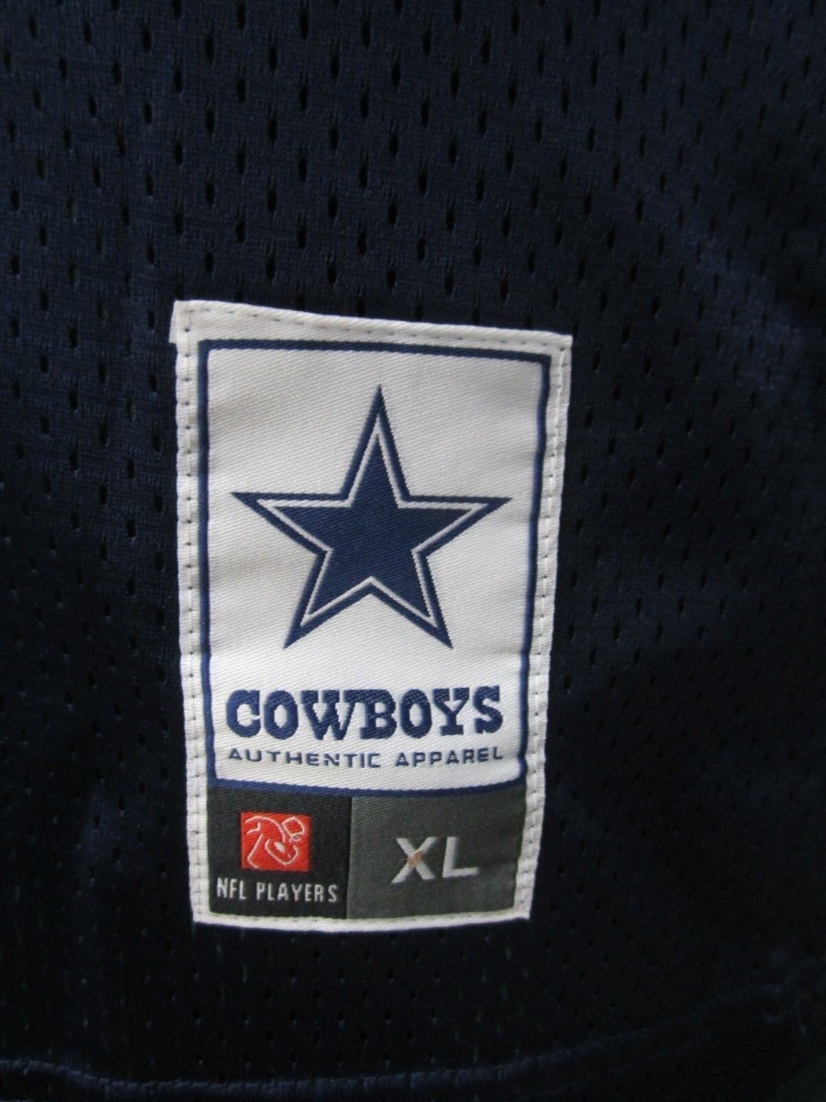 NEW NWOT DALLAS COWBOYS TONY ROMO NFL FOOTBALL JERSEY XL BLUE WHITE AUTHENTIC
