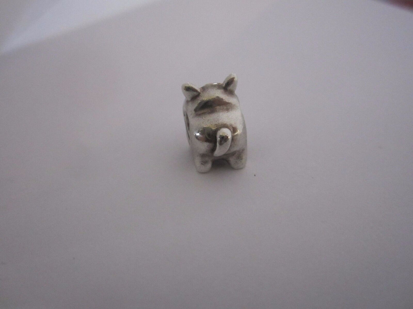 Retired Pandora Doggie Charm #790258 Sterling Silver Dog Animal