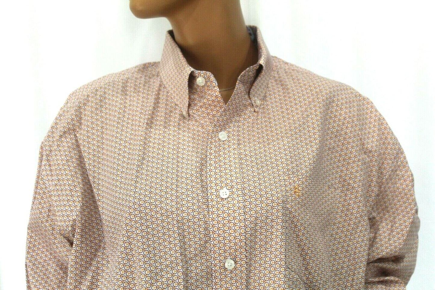 *NEW*  Stetson Mens Long Sleeve Button Down Shirt Sz X Large