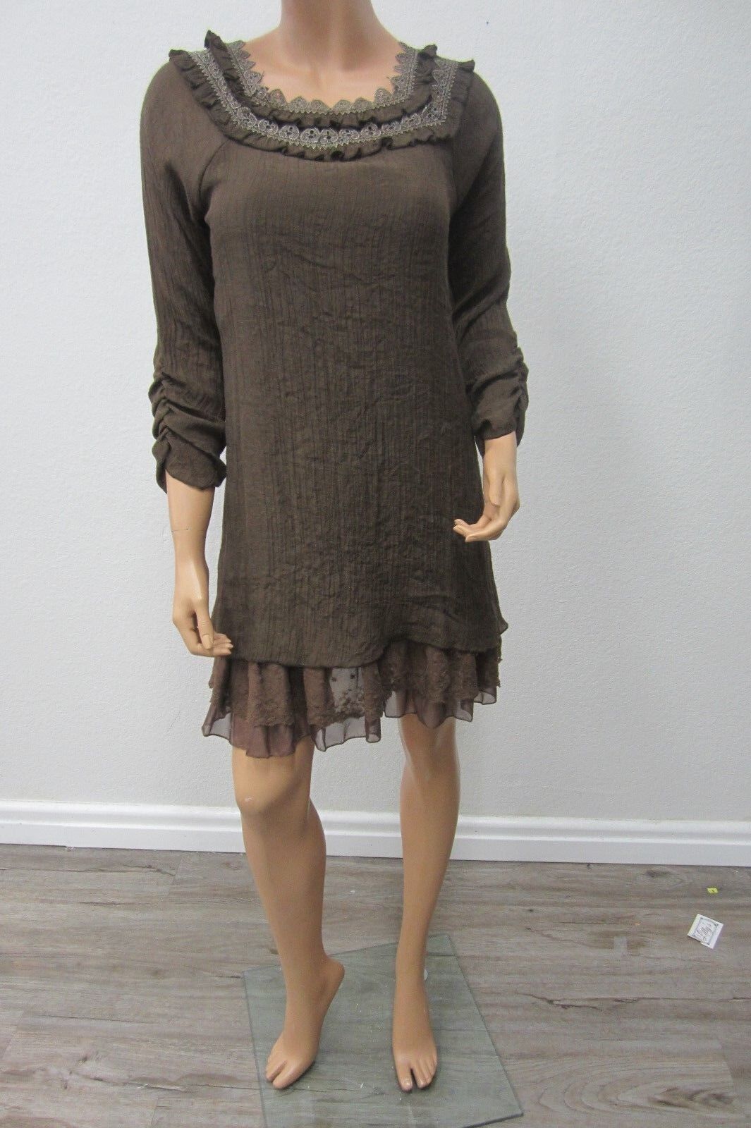 VERY NICE Urban Mango Super Cute Brown Dress Size Medium
