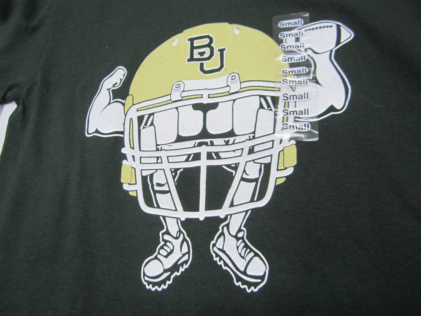 NEW Baylor University Gildan YouthT Shirt Solid 100% Cotton Short Sleeve Sz S