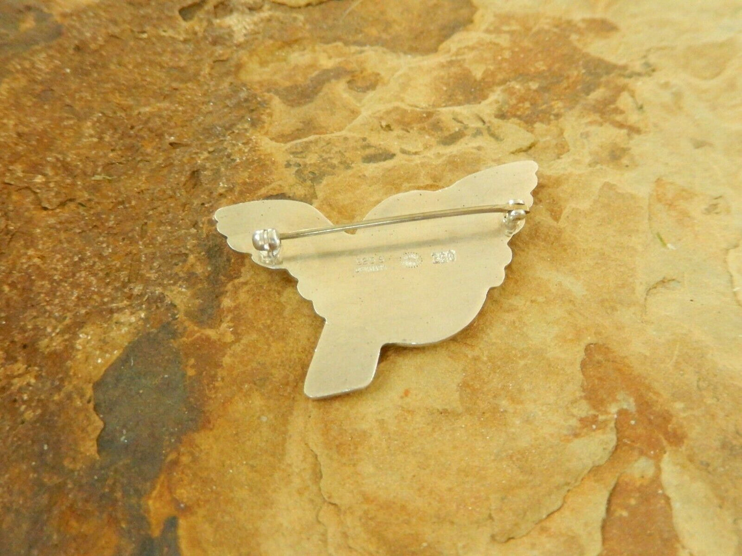 *RARE* VINTAGE -  Georg Jensen Pigeon Motif Brooch 320 Sterling Silver 925