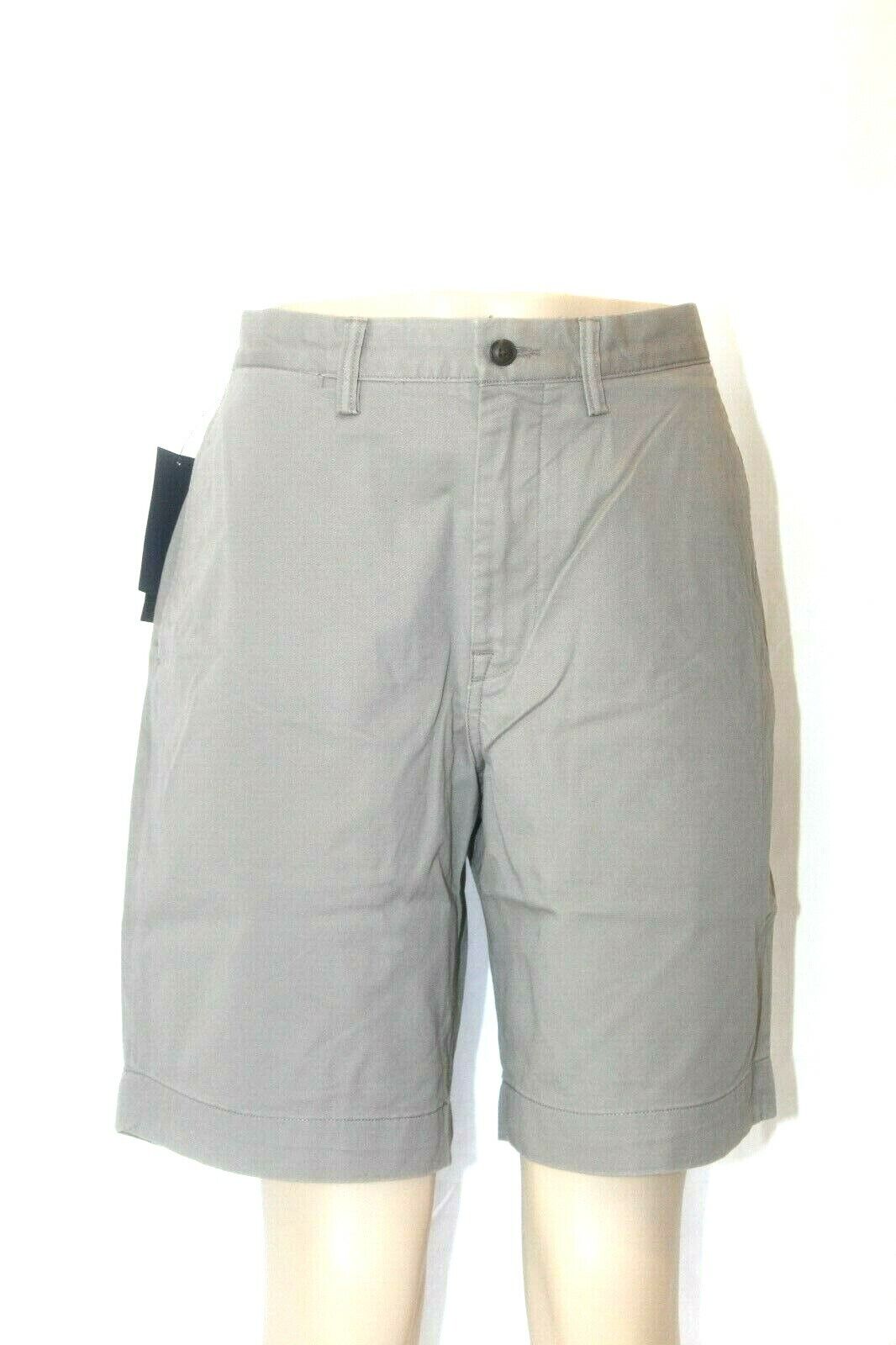 NWT -  $75.Polo Ralph Lauren Men Grey Chino Shorts Stretch Classic Fit 9" Siz 40