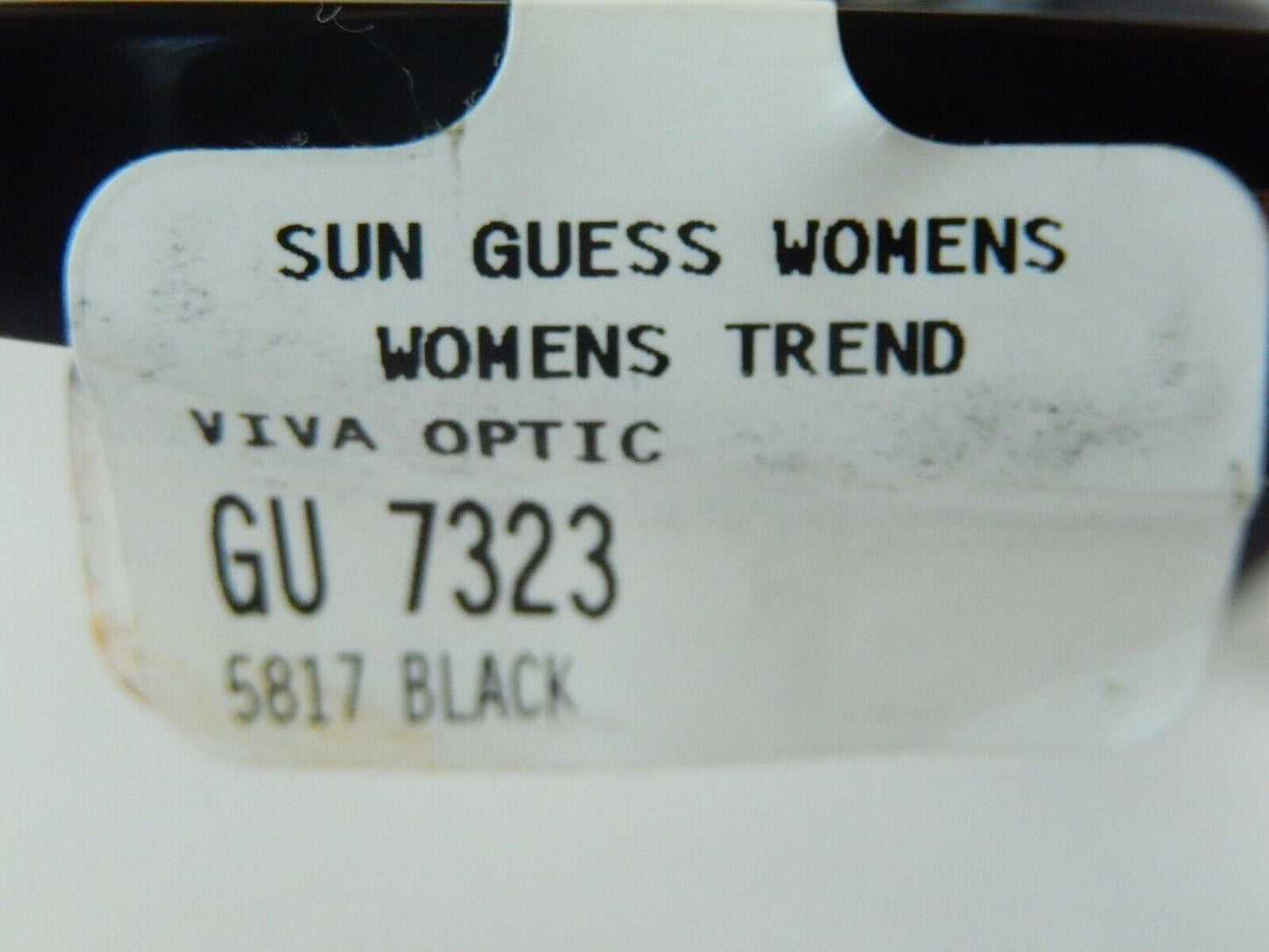 NWT $179 GUESS GU 7323 BLK-3 5817-135 Sunglasses Shades Fast Shipping