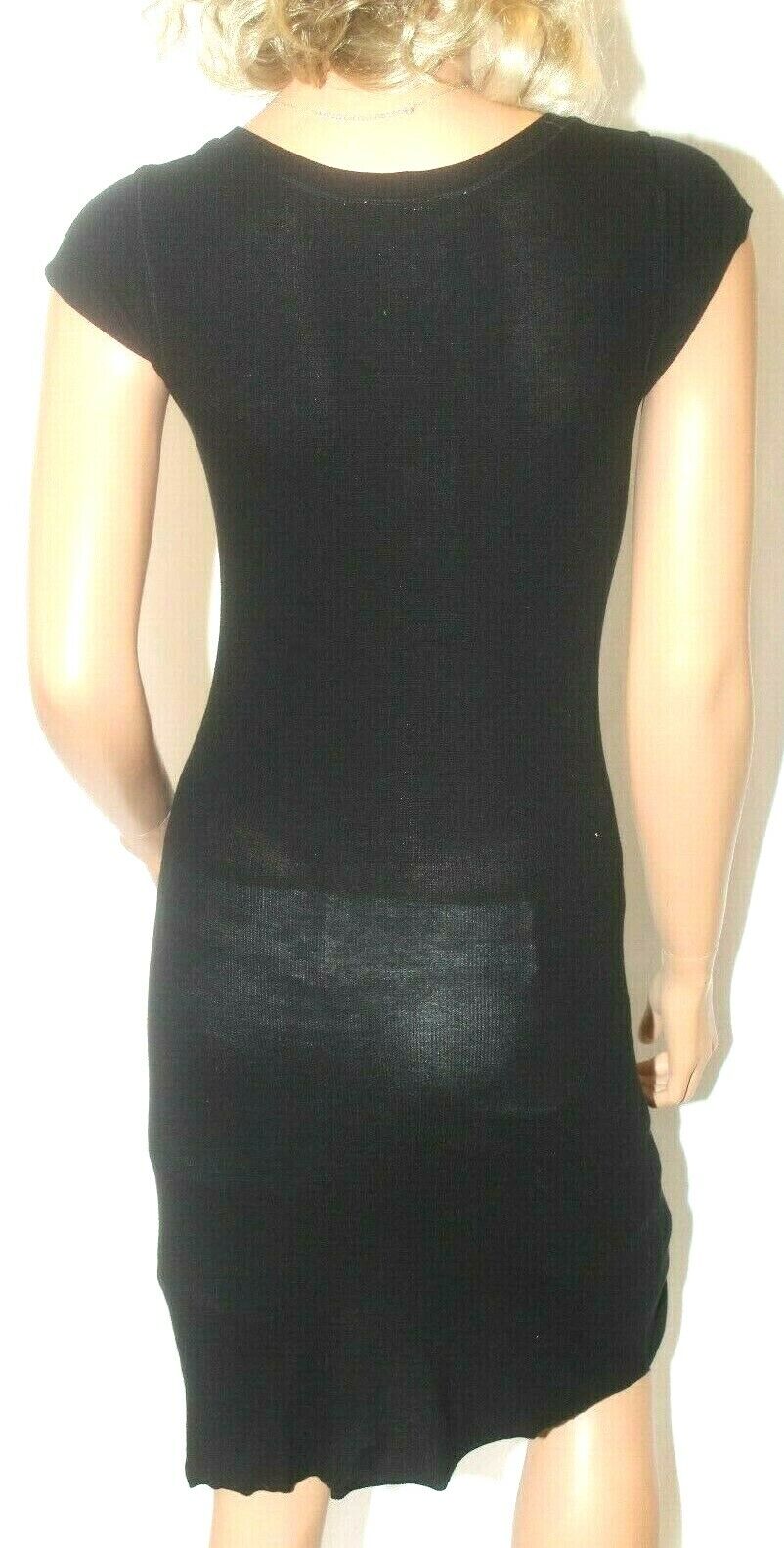 *NWT* $178. BCBGMAXAZRIA Black Stretch Body Con Mini Dress Sz XS "SUPER SEXY"