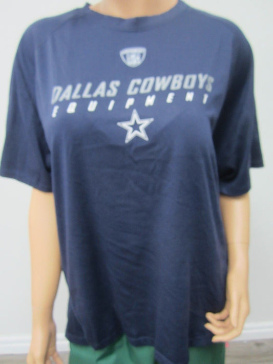 NEW Dallas Cowboys Equipment NFL PlayDry Unisex Short Sleeve Training T-shirt  L