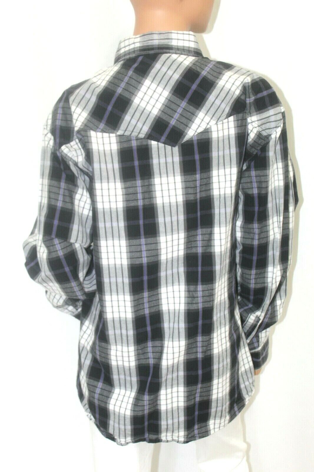 Southpole Mens Shirt Plaid Hexagon Product Button Down Long Sleeve Sz XL